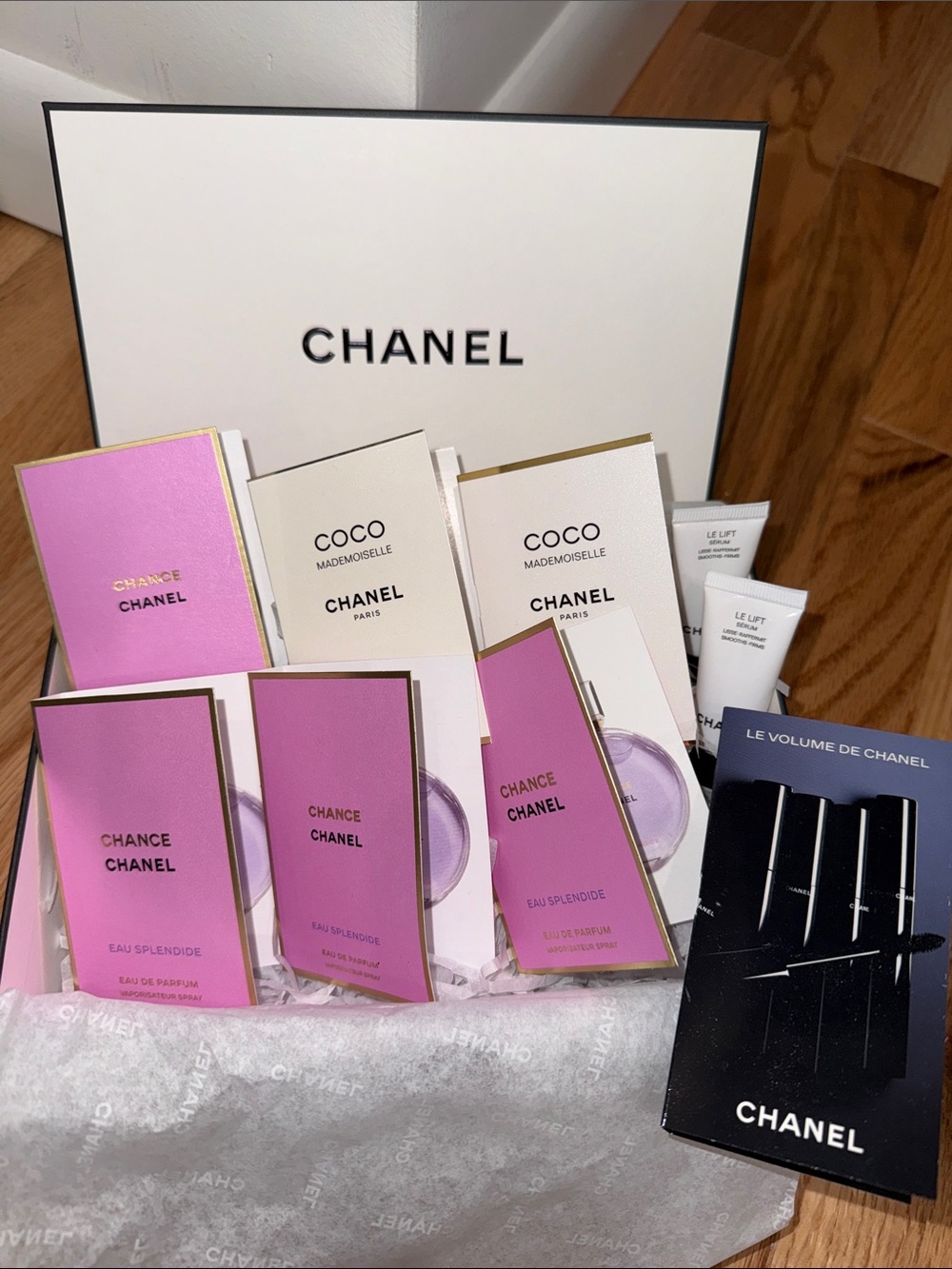 9 pc Chanel makeup and skincare set all brand new gift box included